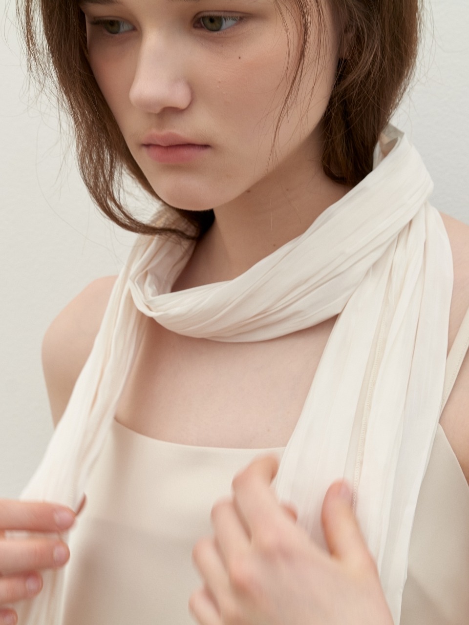 Wrinkle Glow Scarf_2 color