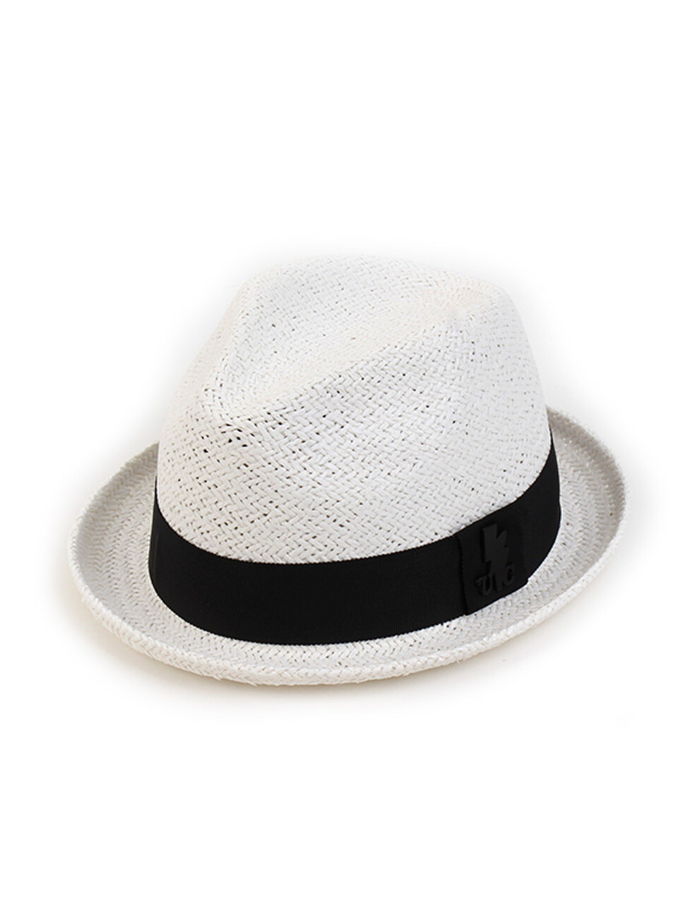 Летняя шляпа федора Punk Short White Summer Fedora
