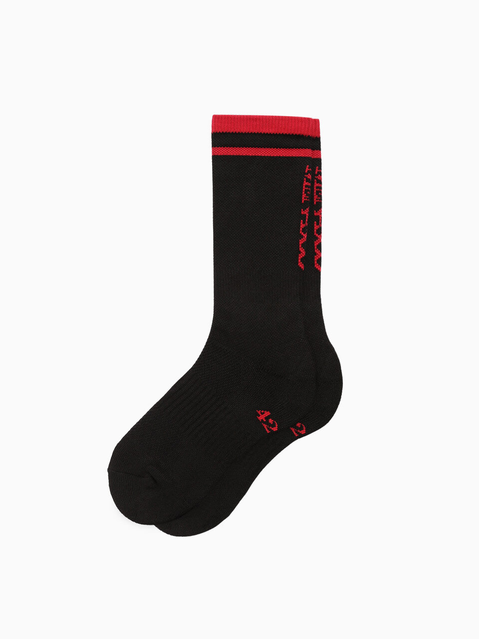 RUNNING CREW FLOGGER FIT SOCKS LONG BLACK