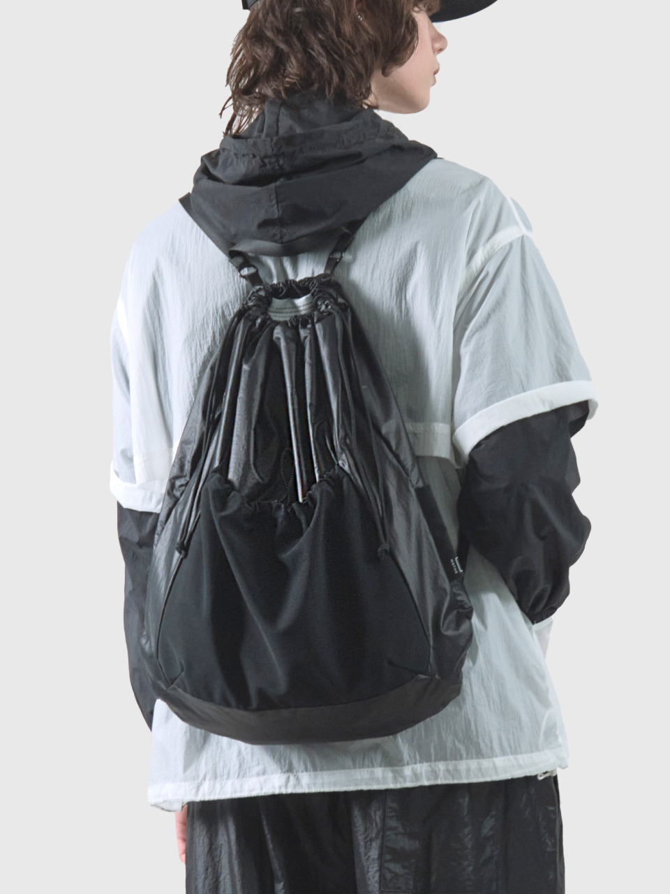 Solon N45 String Bag Backpack Black