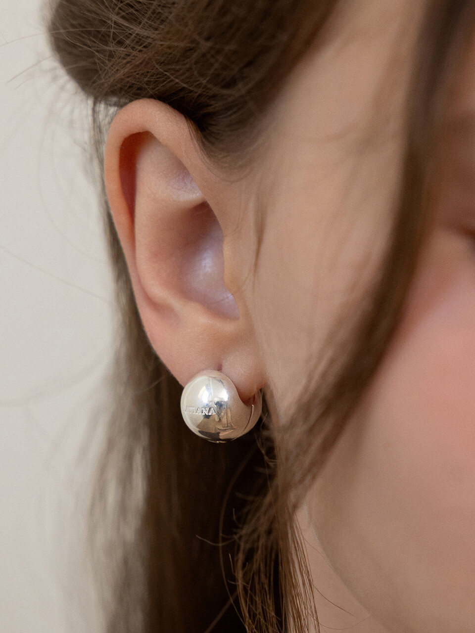 Серьги-конго Ball EC3251