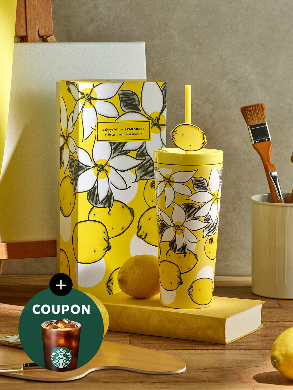 Термос SS Lemon Value Tumbler 473ml