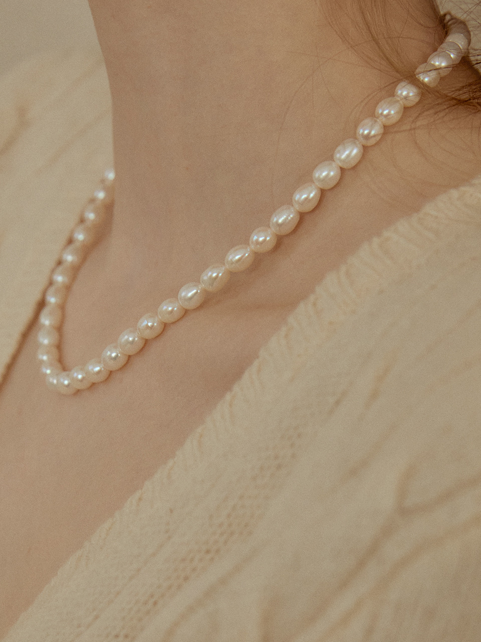 ネックレス・ペンダント TATIANA Daily Fresh Water Pearl Necklace NZ2078 BMY22 타티아나]Daily Fresh Water Pearl Necklace NZ2078