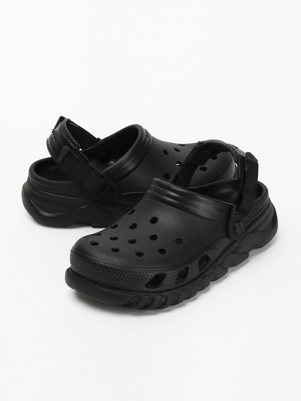 Crocs Duet Max II Clog взрослые сандалии Black 208776-001