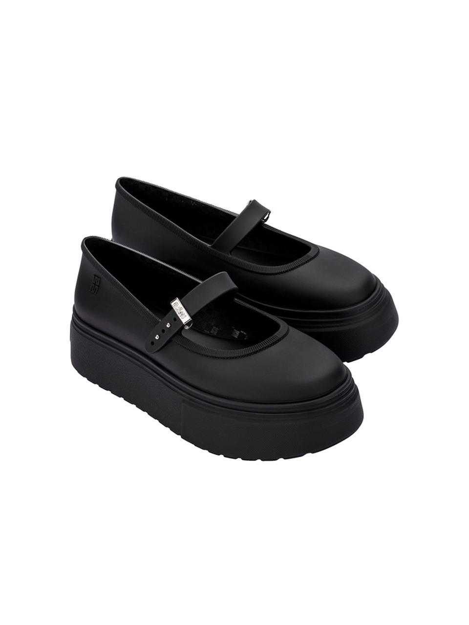 Melissa Women Soft Ballerina Platform Black