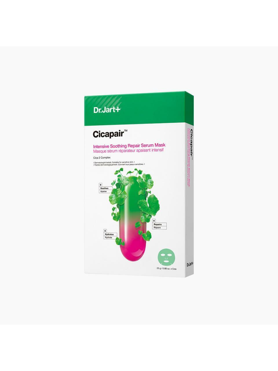 Dr. Jart+ Cicapair Intensive Soothing Repair Serum Mask 5 шт