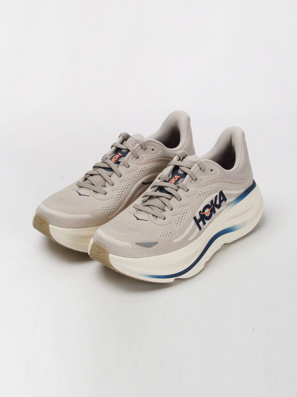 Hoka Bondi 9 мужские беговые кроссовки Stucco Grout 1162011-SCCG