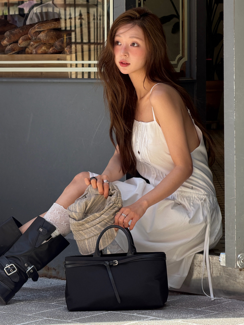 Сумка SIERRA BAG BLACK - NYLON
