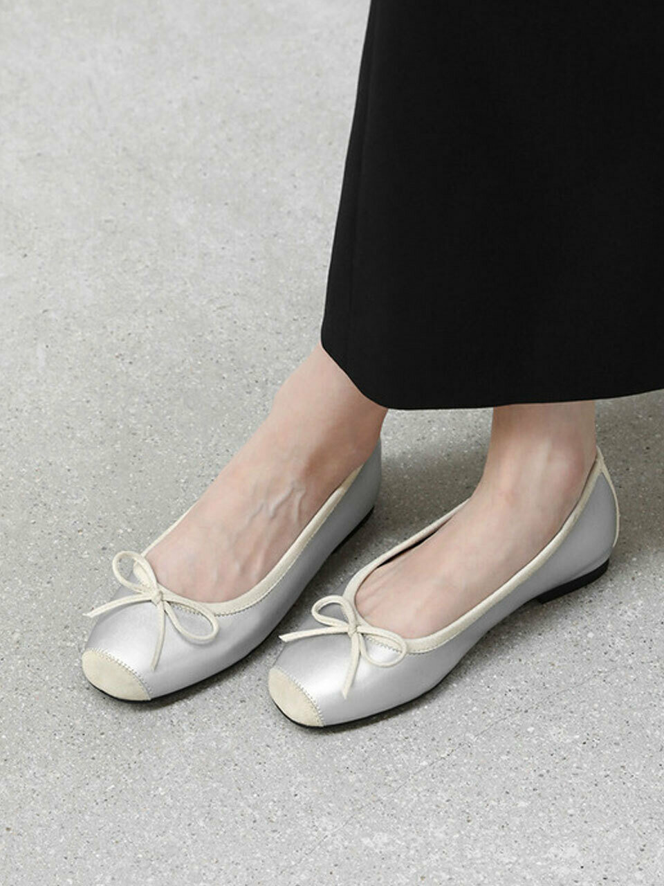 Балетки Kate с бантиком (1cm)