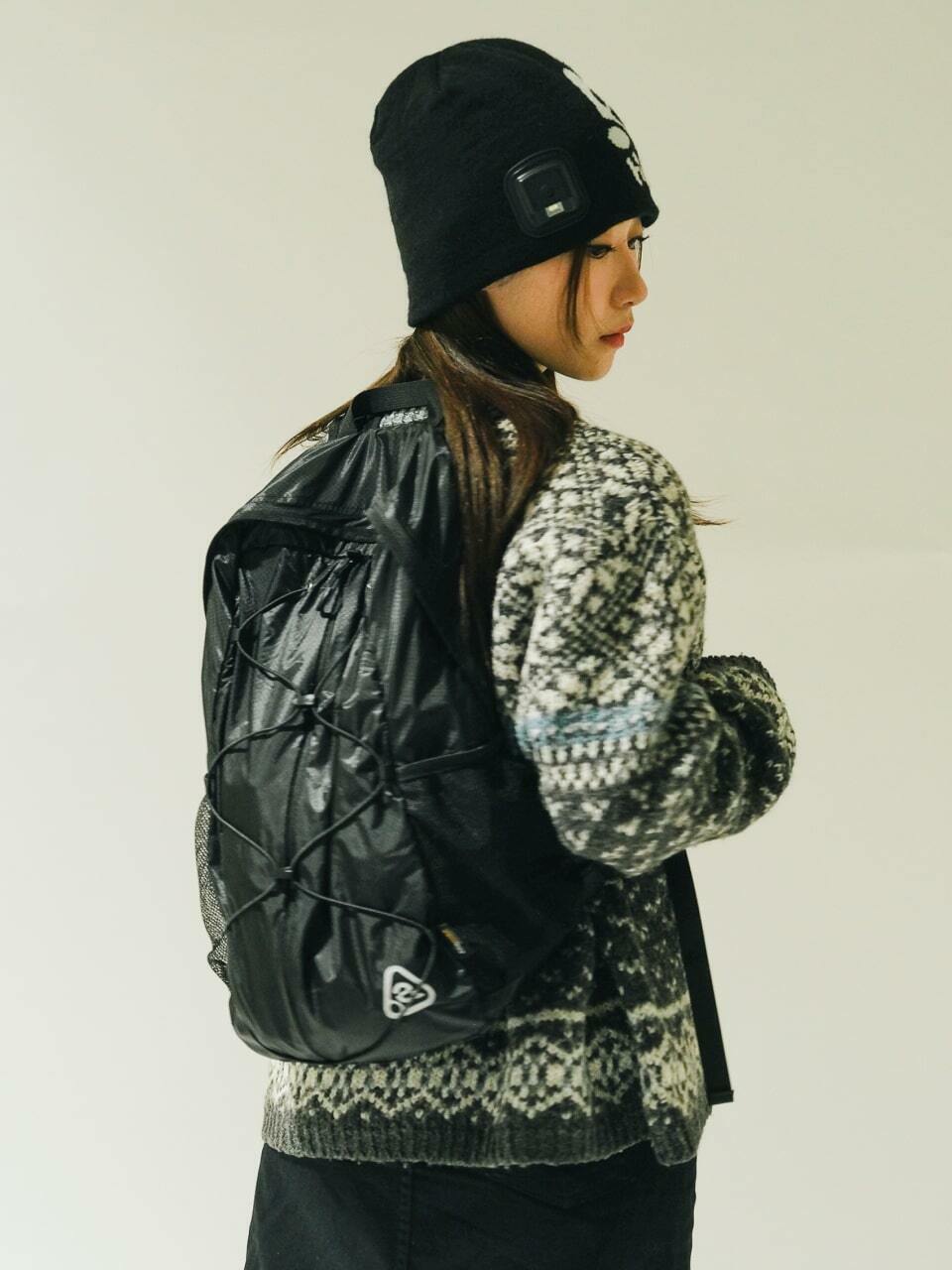 Packable Day Pack Cordura - черный
