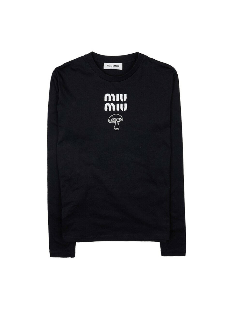 Лонгслив с логотипом MIU MIU MJL964 13NN F0002