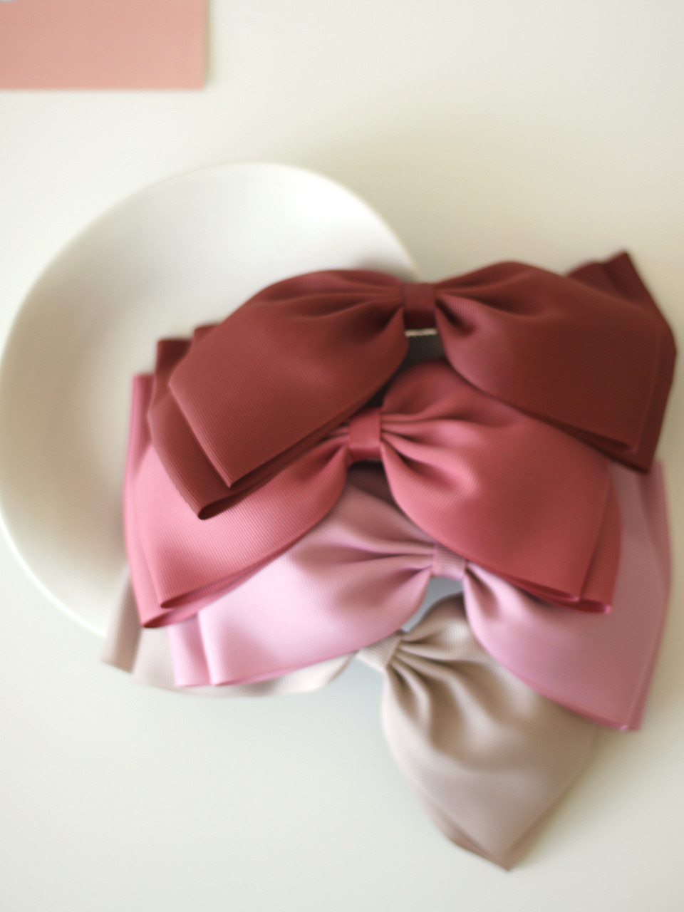 very big bow hairpin (большая заколка-бант)