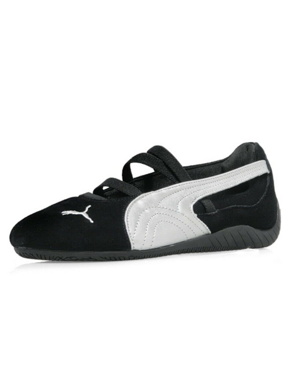[Puma] Мэри Джейн Speedcat Ballet Suede Black Silver 406114-01
