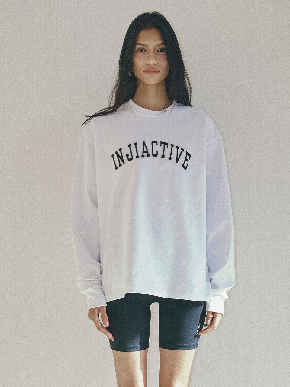 Varsity Long Sleeve T-Shirt белый