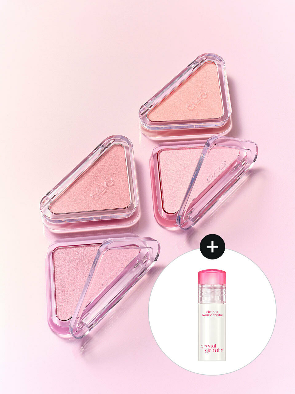 Румяна Essential Blush Tap + тинт Glam Tint Mini (рандом) 1 шт