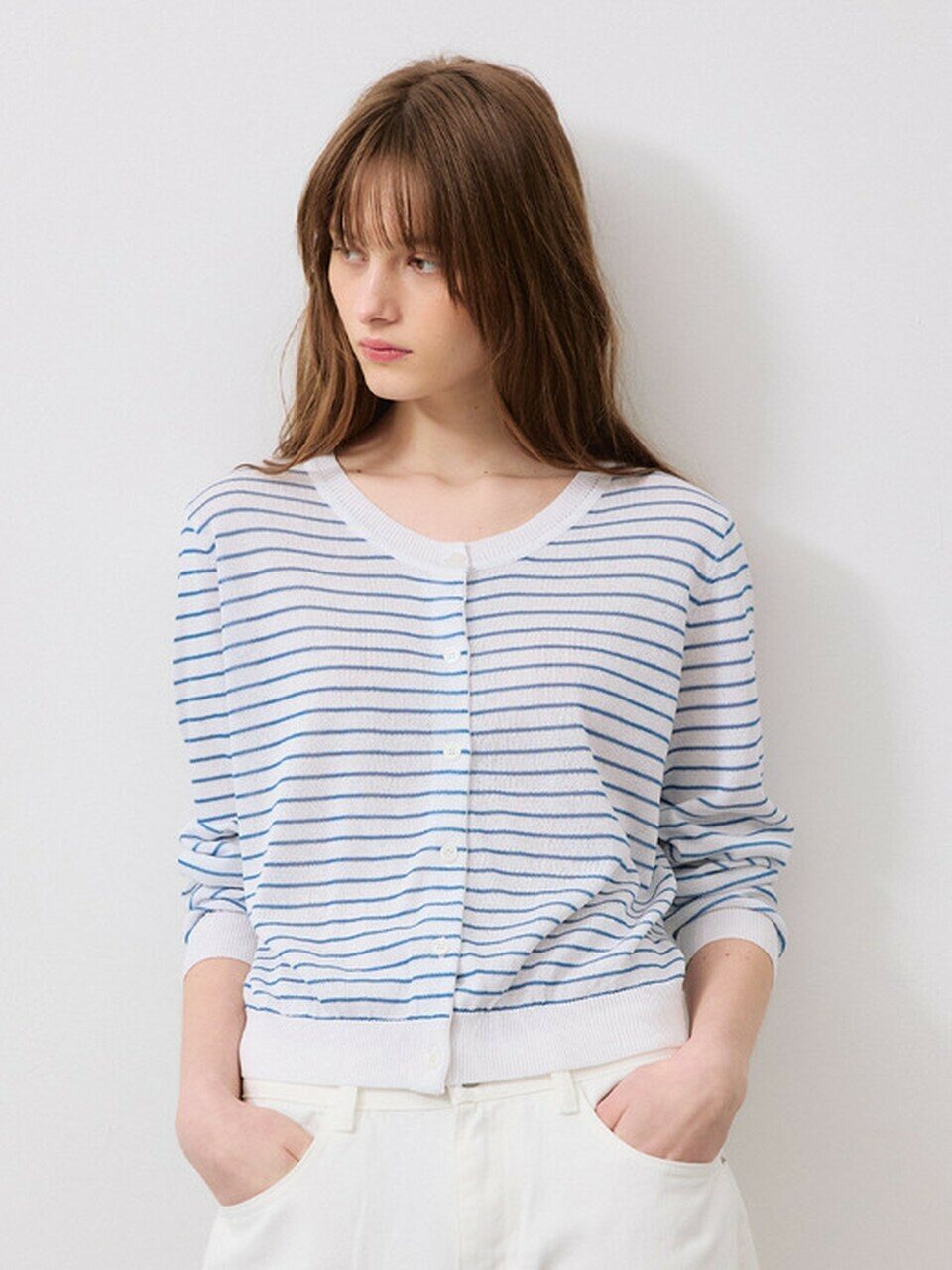 AIRY VISCOSE CARDIGAN_3color