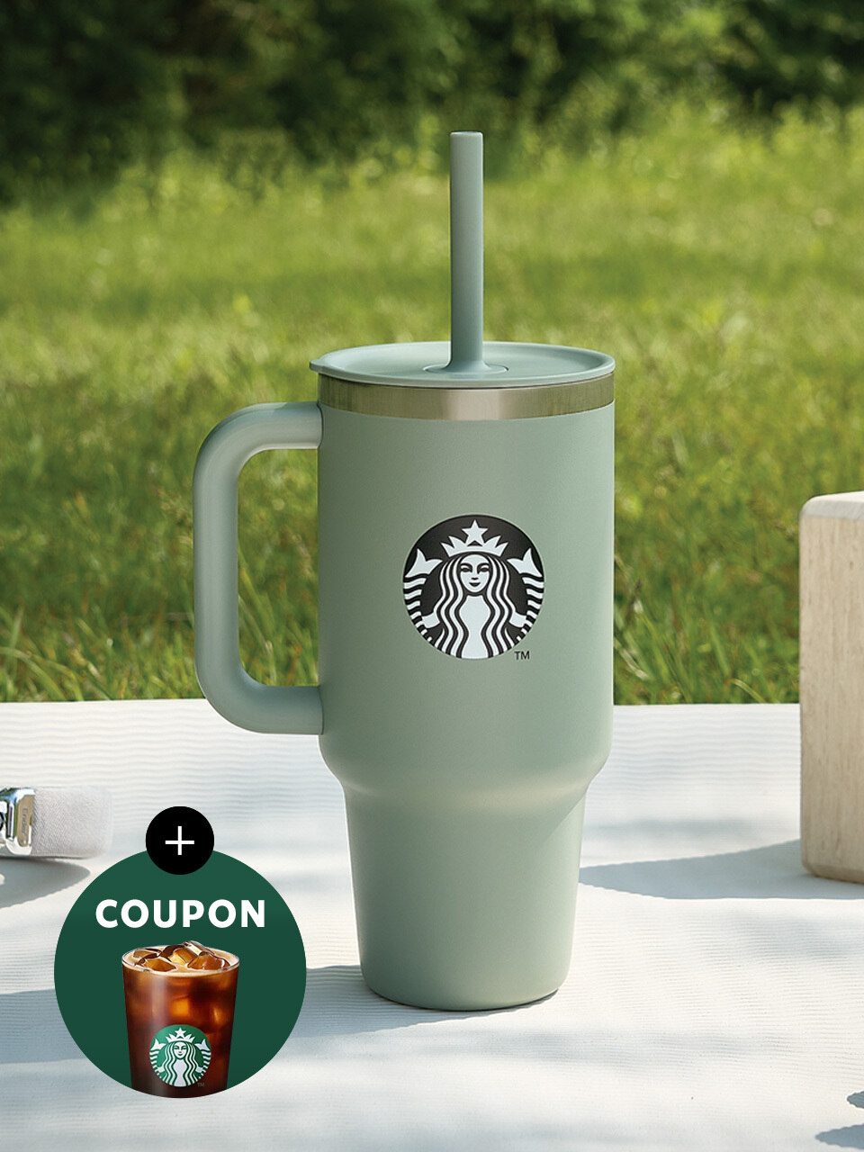 SS Hydro Flask Sage Cold Cup 946ml