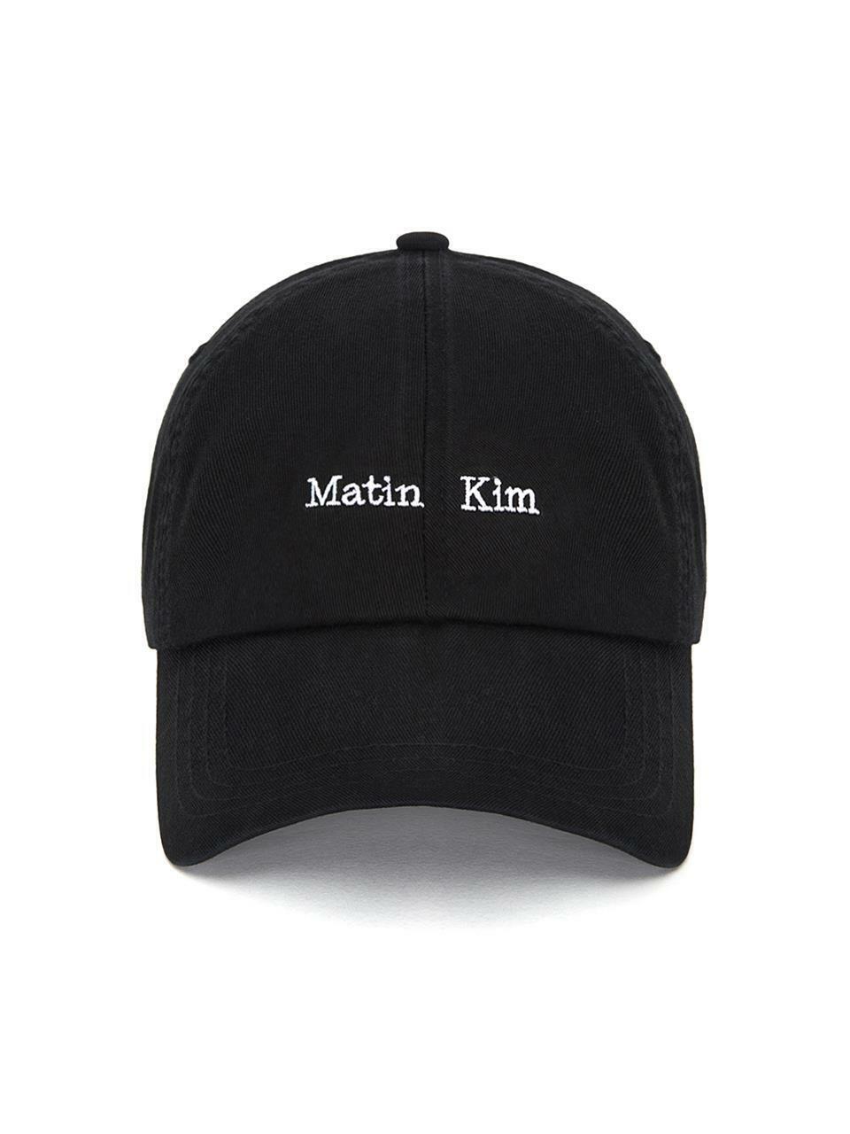 MATIN MINI CLASSIC LOGO BALL CAP IN BLACK