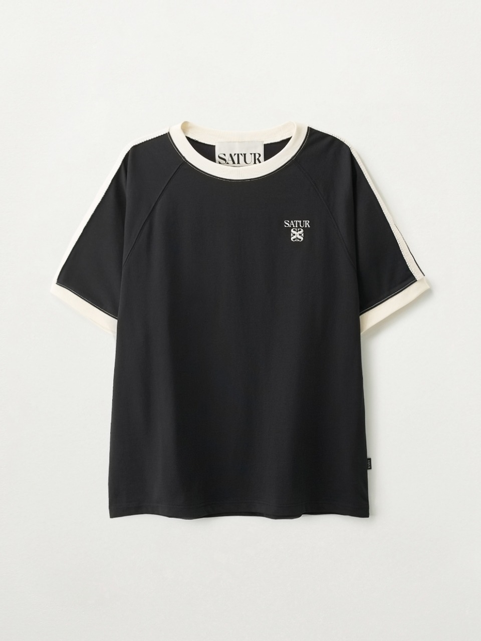 Rorten ringer футболка с коротким рукавом — Black