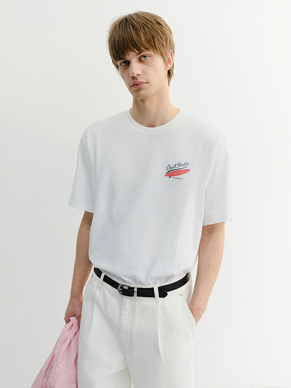 Унисекс SUMMER HOLIDAY SURF BOARD T-Рубашка OFF WHITE_M_UDTS6B133OW