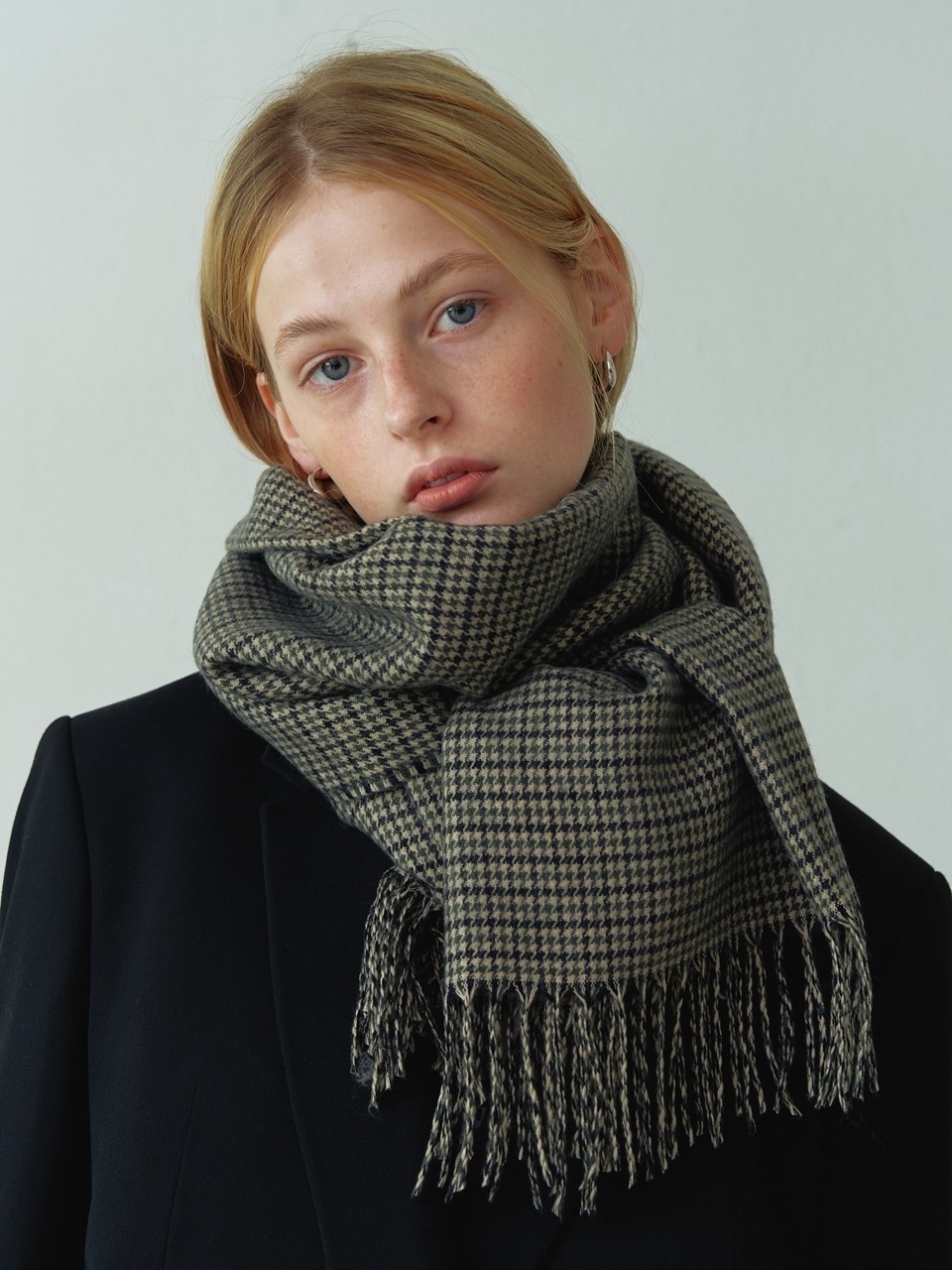 러브미몬스터]Retro Check Muffler (5TYPE)
