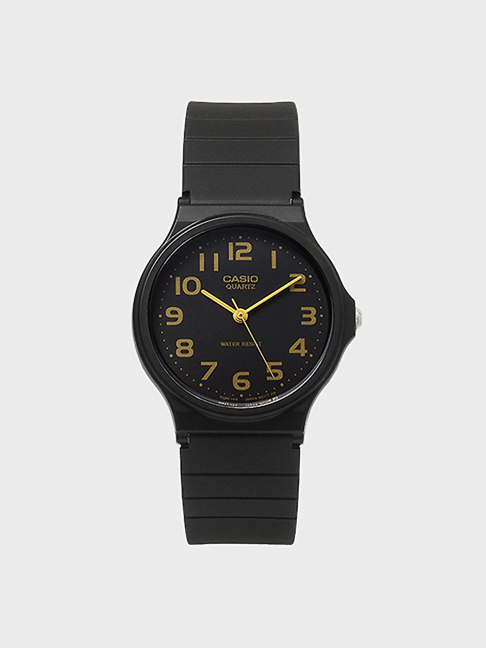 Мужские аналоговые часы CASIO MQ-24-1B2, Black ремешок