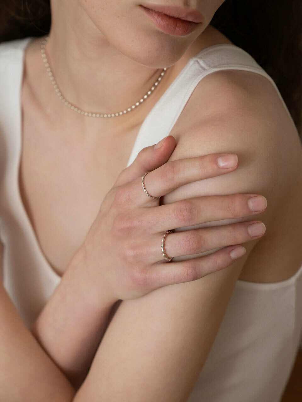 Oval Link Chain Ring