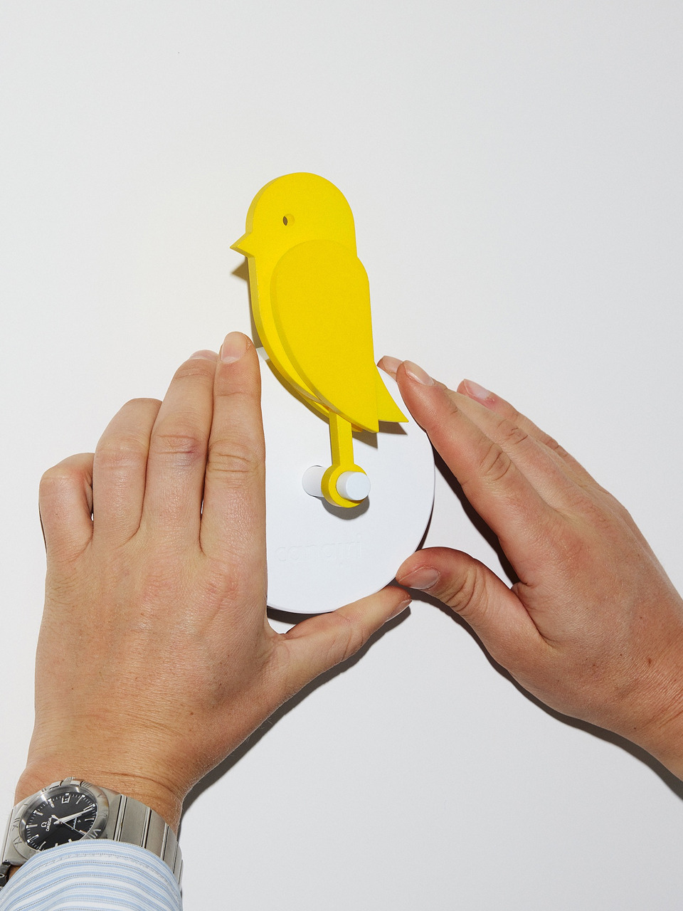 Birdie 2.0 свежий воздух CO2 монитор Canary Yellow