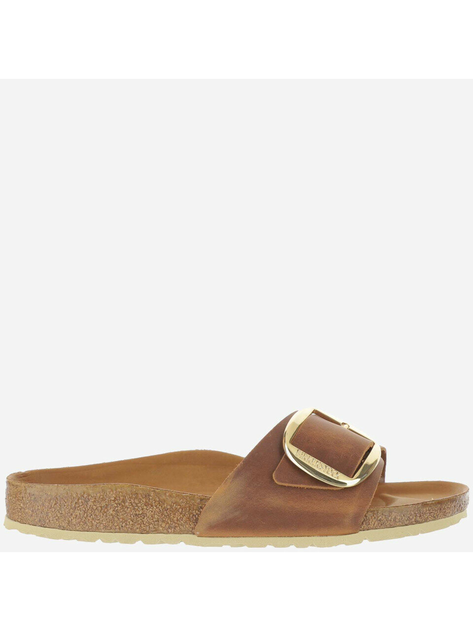 Birkenstock SS26 Madrid Big Buckle сандалии 1006525 Cognac
