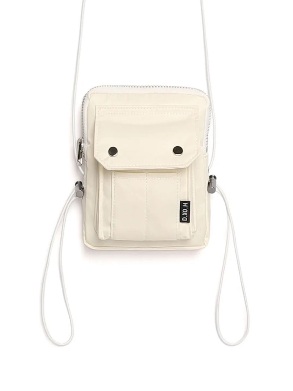 Logo Tag Bag Ivory