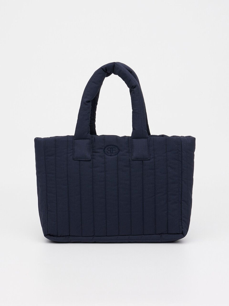 韓国 Sienne シエンヌ Leather Padding Bag Black Mini Padding Bag (Black) - 시엔느