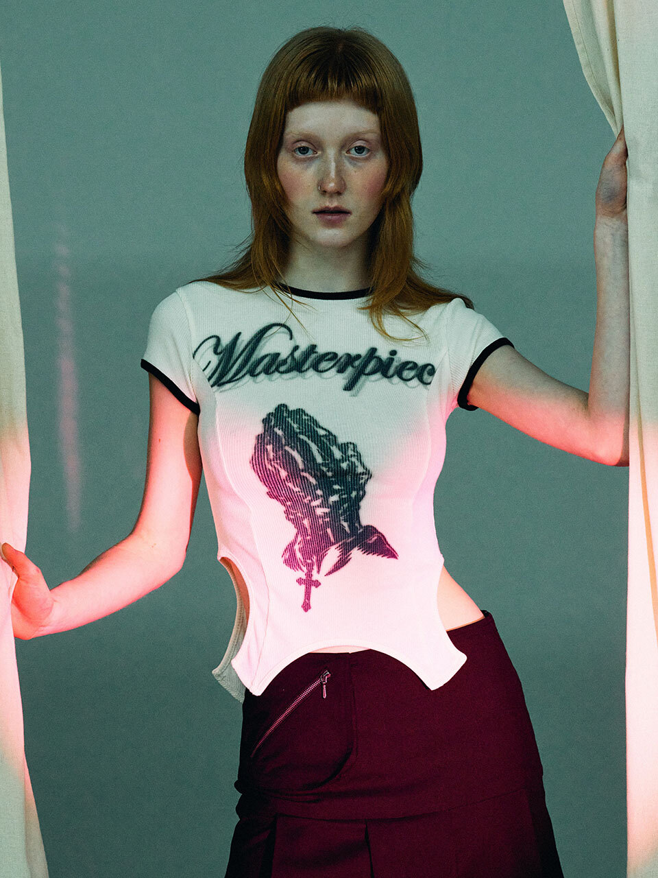 sculptor コルセットラインT SCULPTOR（スカルプター）の「Corset Line Tee/コルセットライン