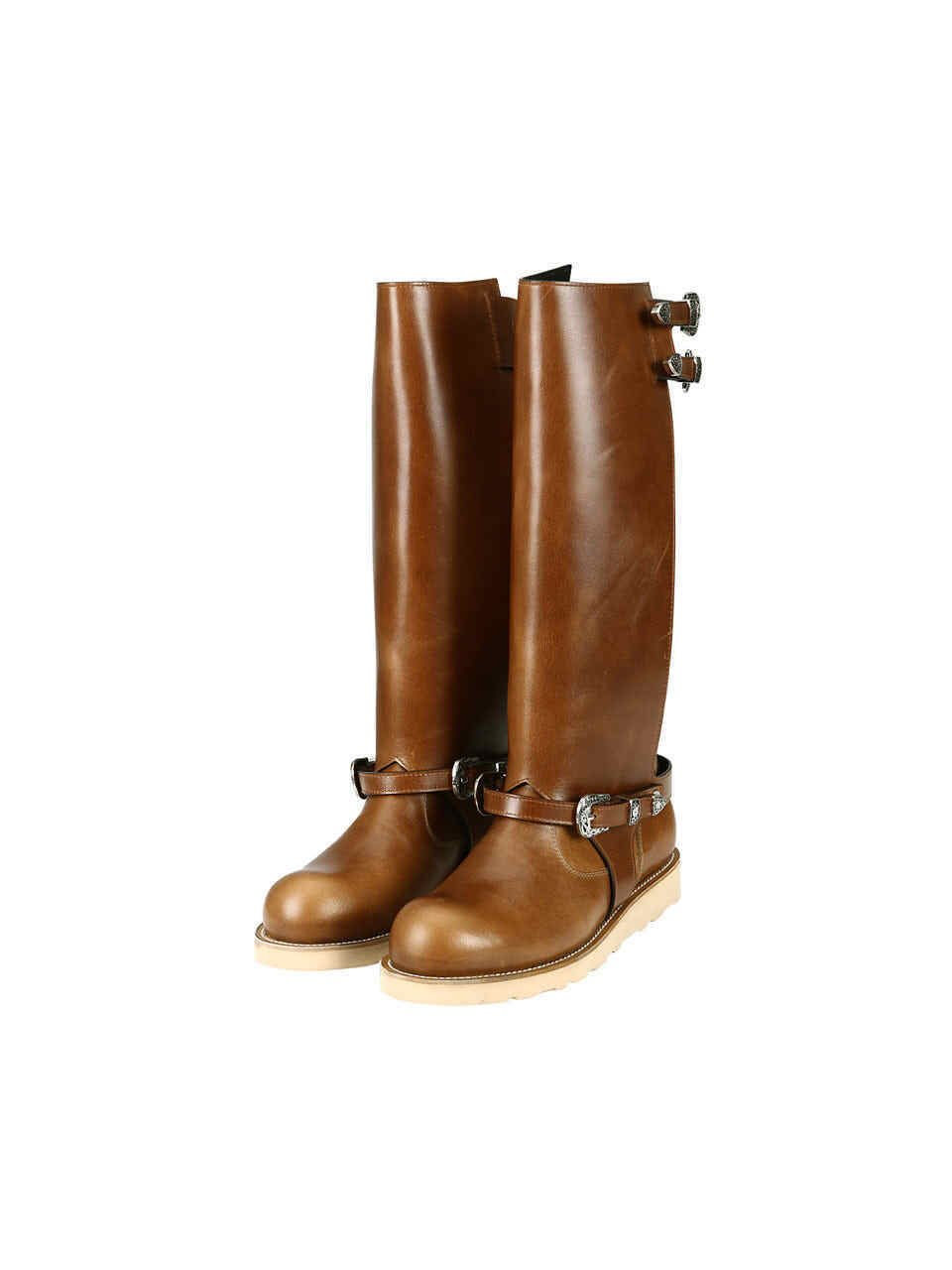 앤더슨 벨](WOMEN) HEATHER CUT-OUT LONG BOOTS aaa343w(BROWN)