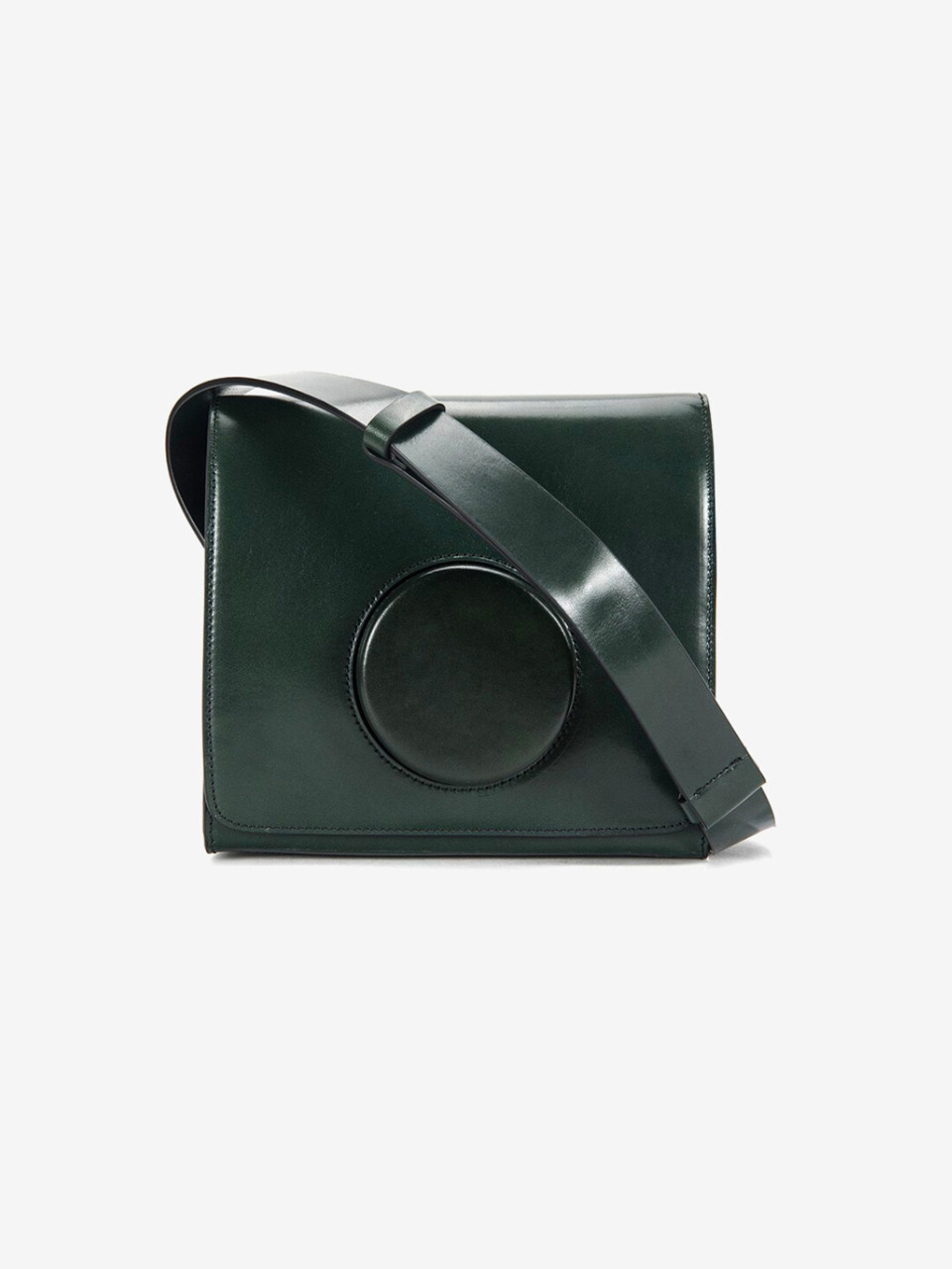 [Lemaire르메르]CAMERA BAG BG245 LL071 695 MIDNIGHT GREEN