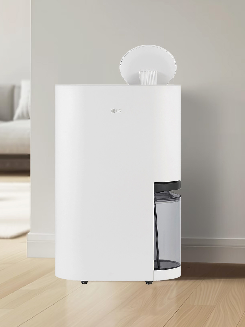 LG Whisen осушитель воздуха DQ134MWEC 13L Essence White