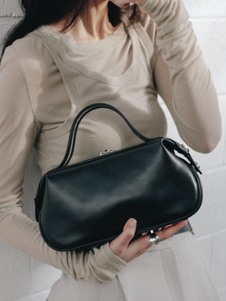 Nadel Zip Tote Сумка_3colors