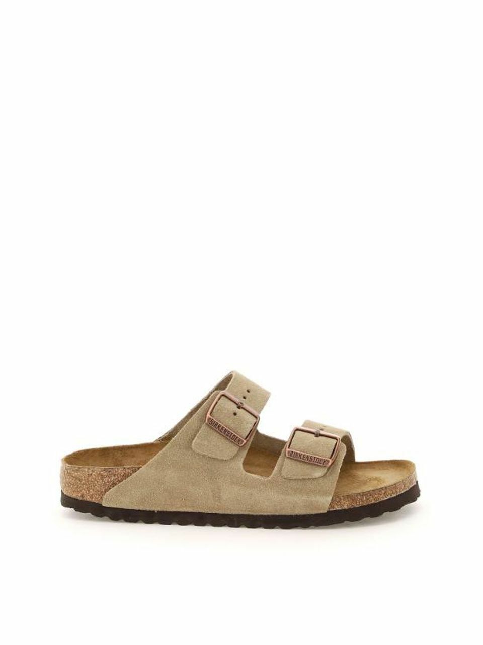 Birkenstock 25FW с двойным ремешком 951303 TAUPE DOM