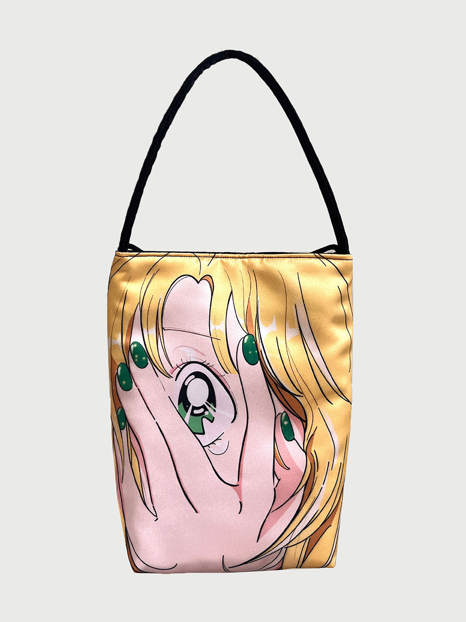 【RAWmantics】'& SPEAK LOVE WAITS' ANIMATION 2-WAY BAG BLACK 302607375_TS70815.jpg