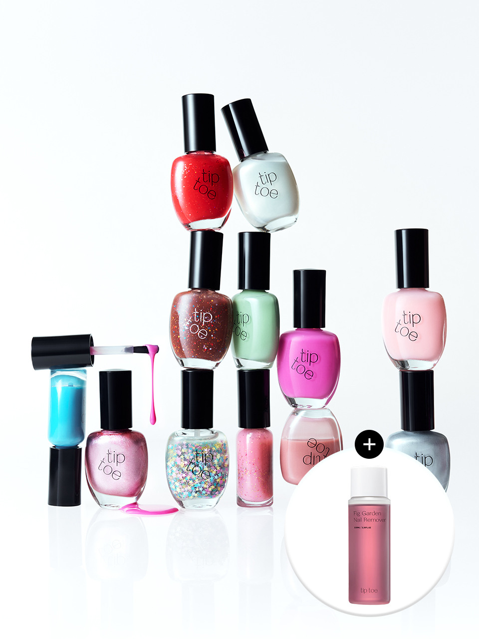 Лак для ногтей Syrup & Paint & Shimmer (23 цвета) 1+1 + смывка в подарок