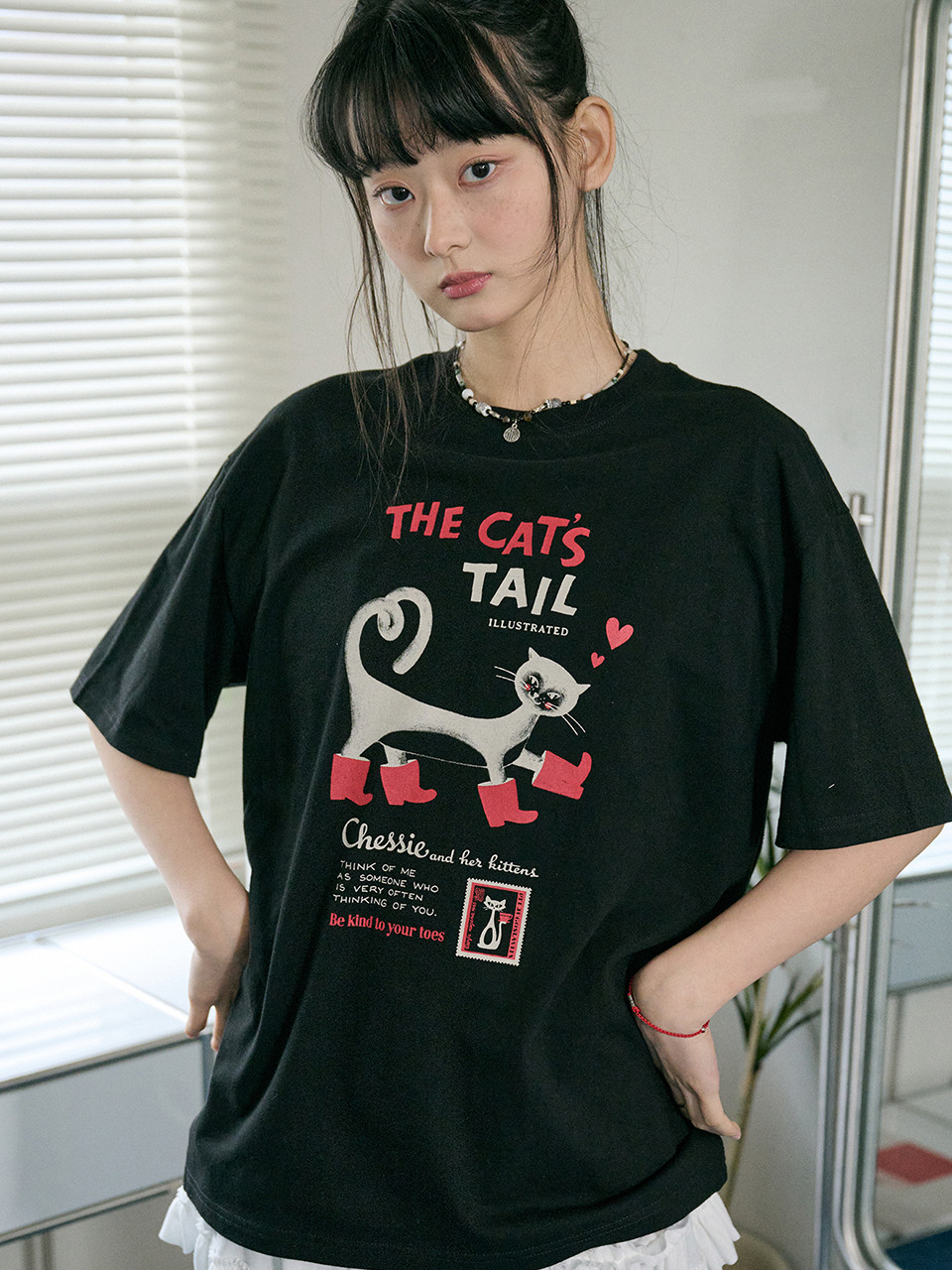 Футболка Cat's Tail Black