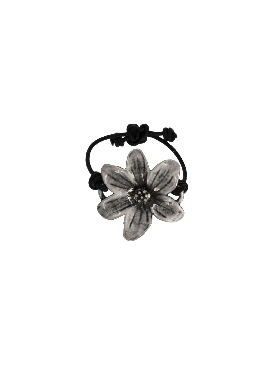 petal string ring-чёрный