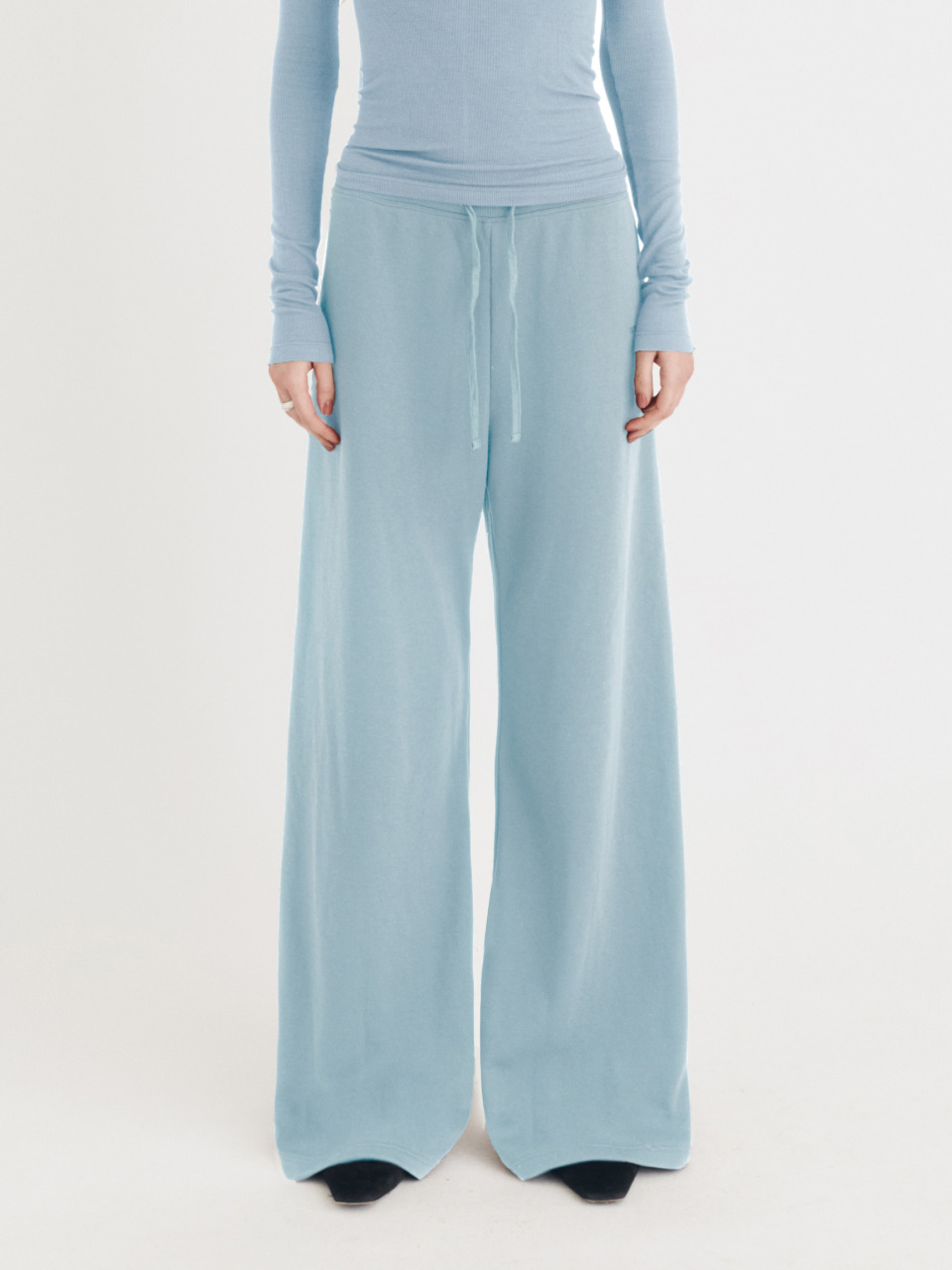 MARIA PANTS MISTY BLUE