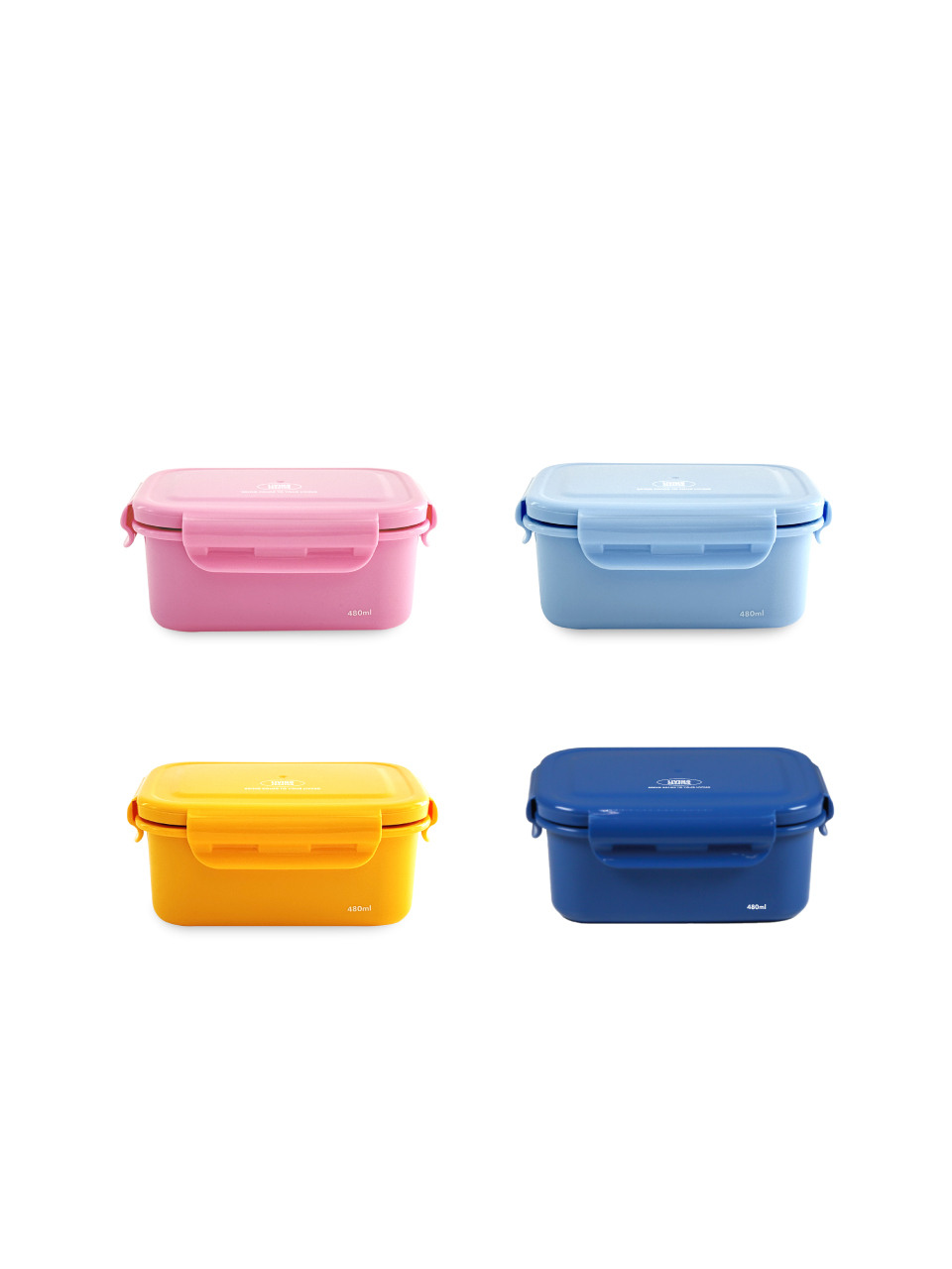 Стальной ланч-бокс Jikyeoten 480ml (4color) герметичный