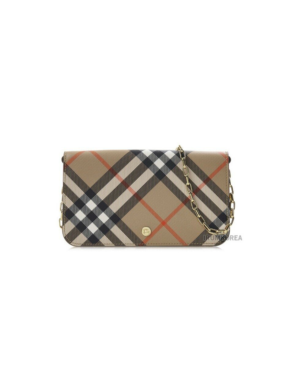 [Burberry] Женское портмоне на ремешке в клетку FW24 8095123 LS WALLET ON CHAIN BIN B9368