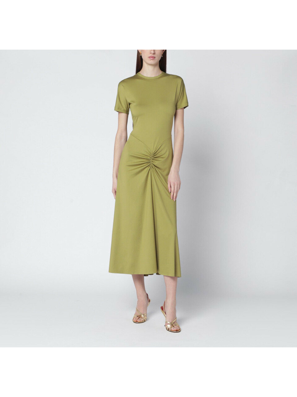 [Victoria Beckham] Платье SS26 с коротким рукавом 1325JDR006476APL 6891925