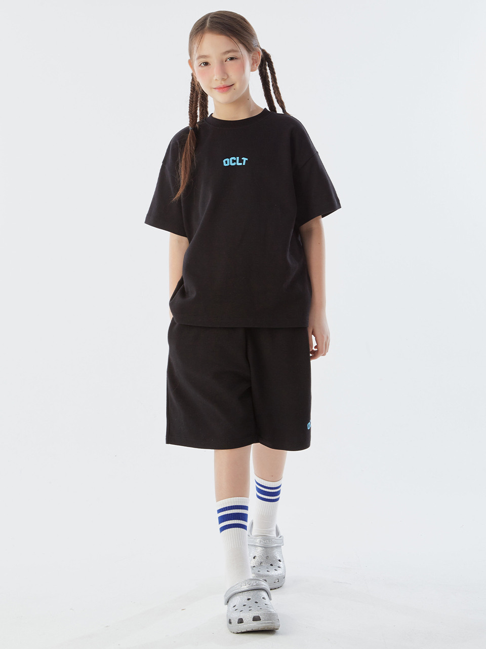 [SET] Костюм с футболкой OCLT (Black/Black)