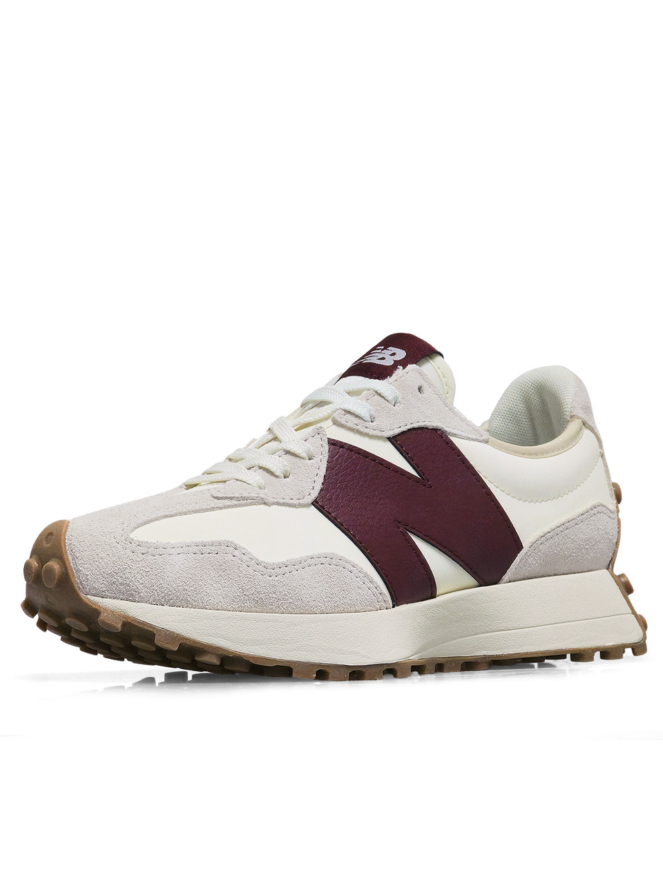 Унисекс кроссовки New Balance 327 Moonbeam Burgundy WS327KA