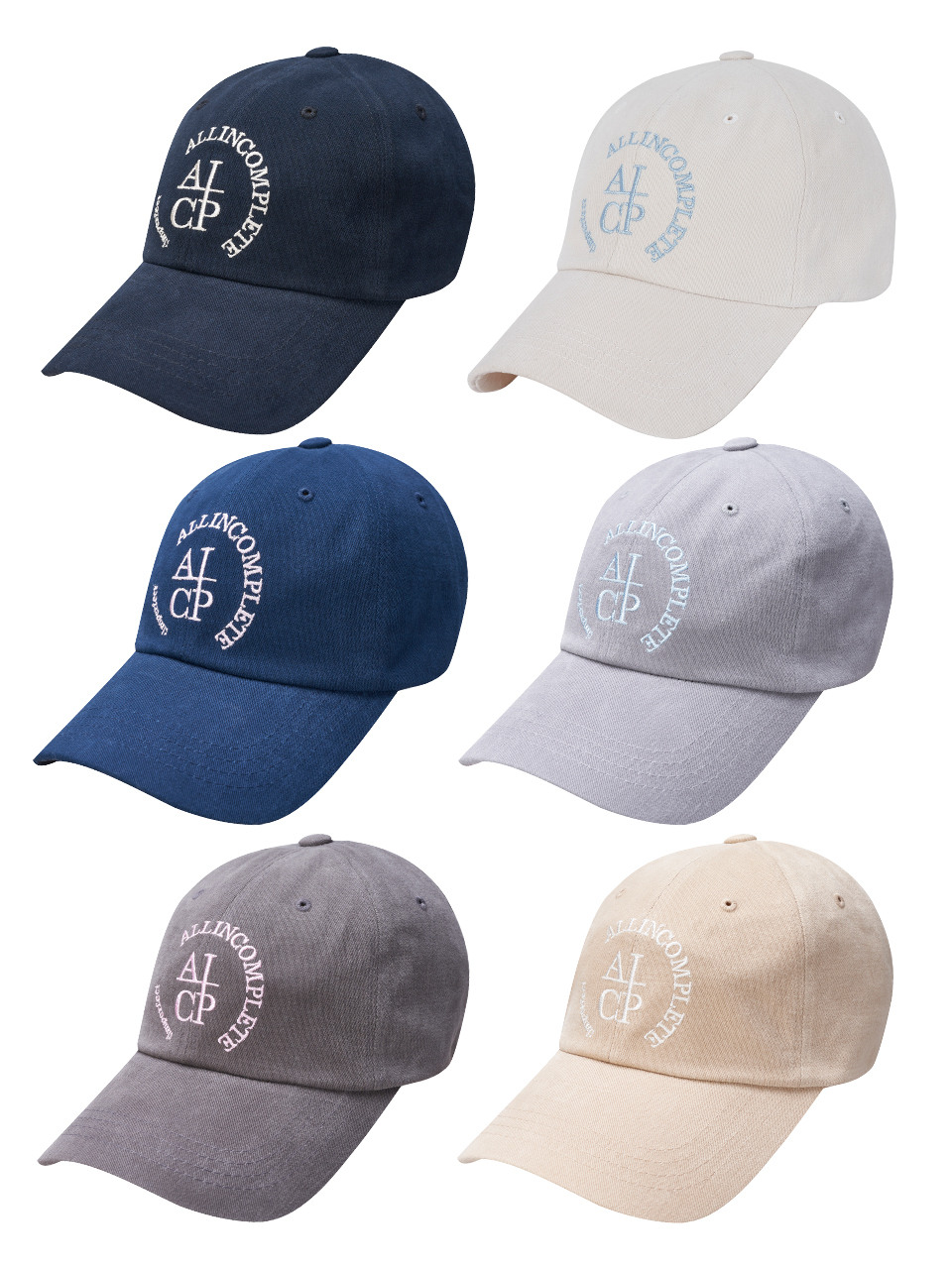 Round логотип Ball Cap - Basic Line (6 Colors)
