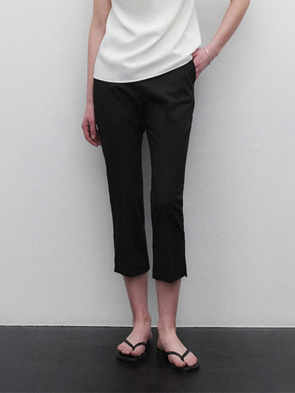 Capri Line Pants (Black) - добавлен размер XS