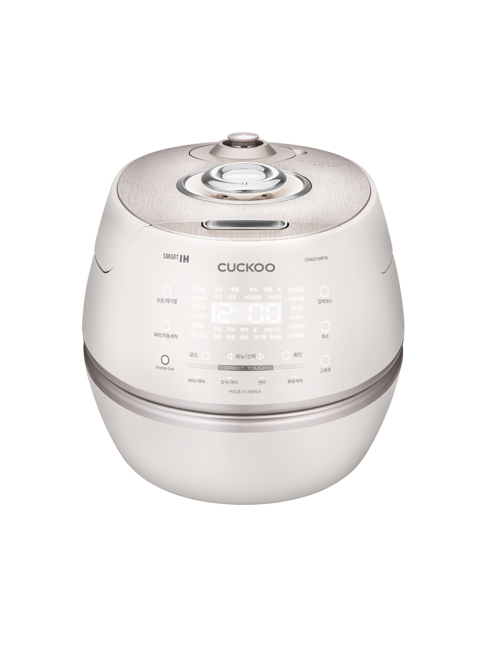 Cuckoo 10-порционная IH электрическая скороварка CRP-CHAS109FW нержавеющая чаша